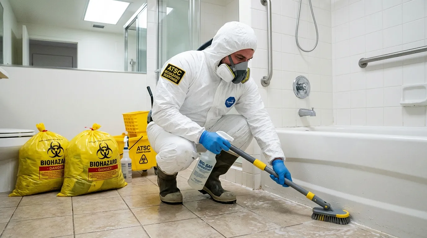 Decontamination equipment deployed for Blood Cleanup in Irving